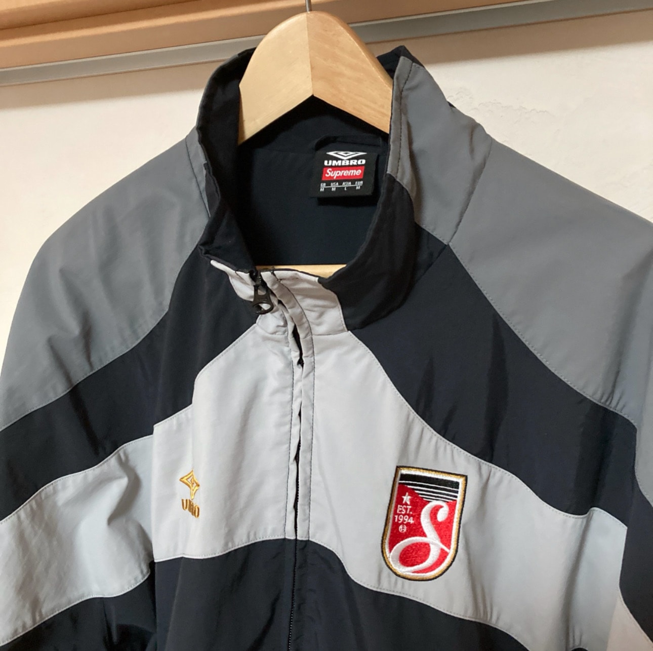 Supreme / Umbro Track Jacket "Black"