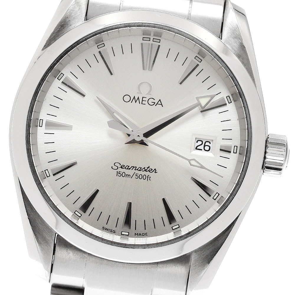 オメガ シーマスター アクアテラ デイト 2518.30 ボーイズ 【中古】