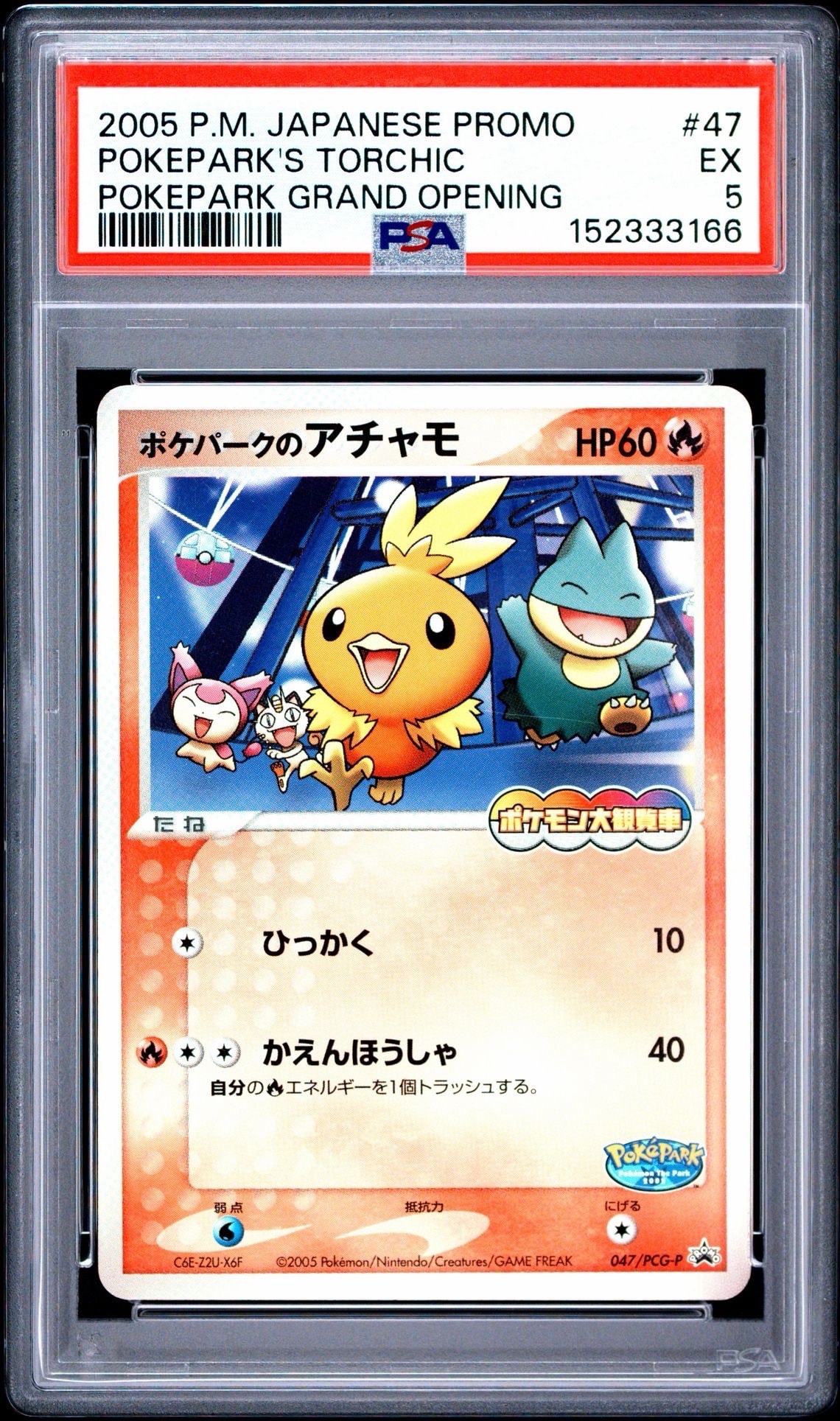 ポケパークのアチャモ P [PCG-P 047](プロモーションカード