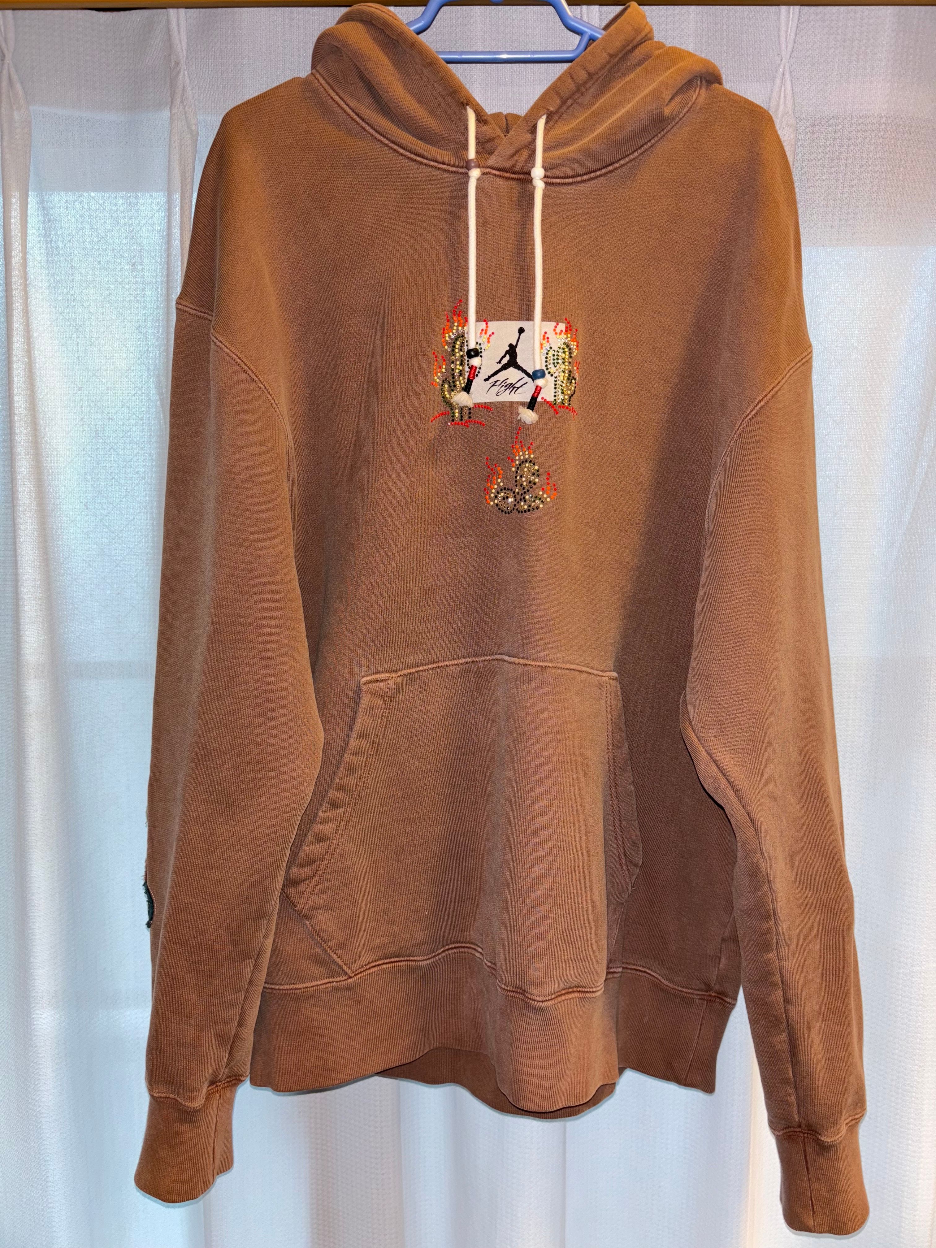 Travis Scott x Air Jordan Brand M J TS Hoodie "Archaeo Brown"