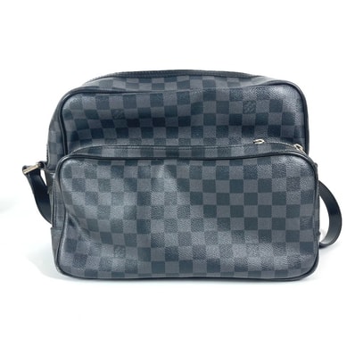 Louis Vuitton Damier Glafit Io Shoulder Bag "Noir"