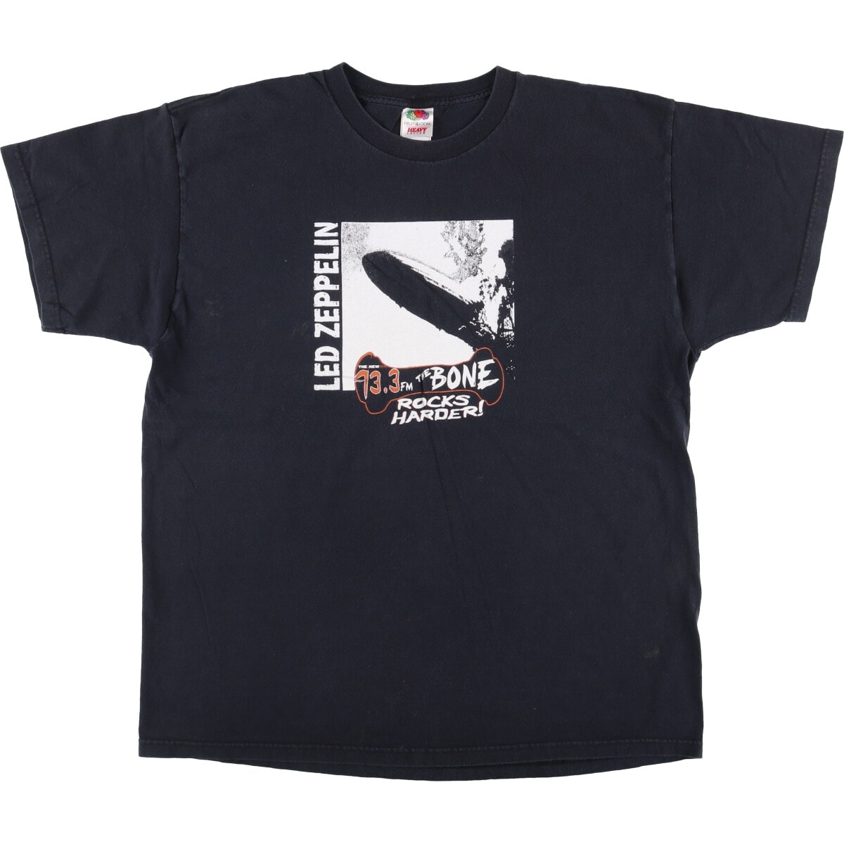 古着 フルーツオブザルーム FRUIT OF THE LOOM Led Zeppelin レッドツェッペリン バンドTシャツ バンT メンズXL相当/eaa501969