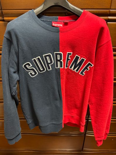 Supreme Split Crewneck Sweatshirt Supreme Split Crewneck Sweatshirt