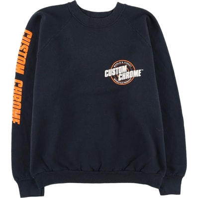 古着 90年代 フルーツオブザルーム FRUIT OF THE LOOM アドバタイジング スウェットシャツ トレーナー USA製 メンズL相当/eaa603549