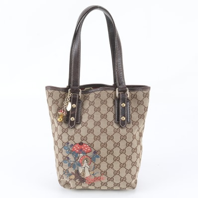 ■美品 グッチ GGキャンバス 163260 トート バッグ