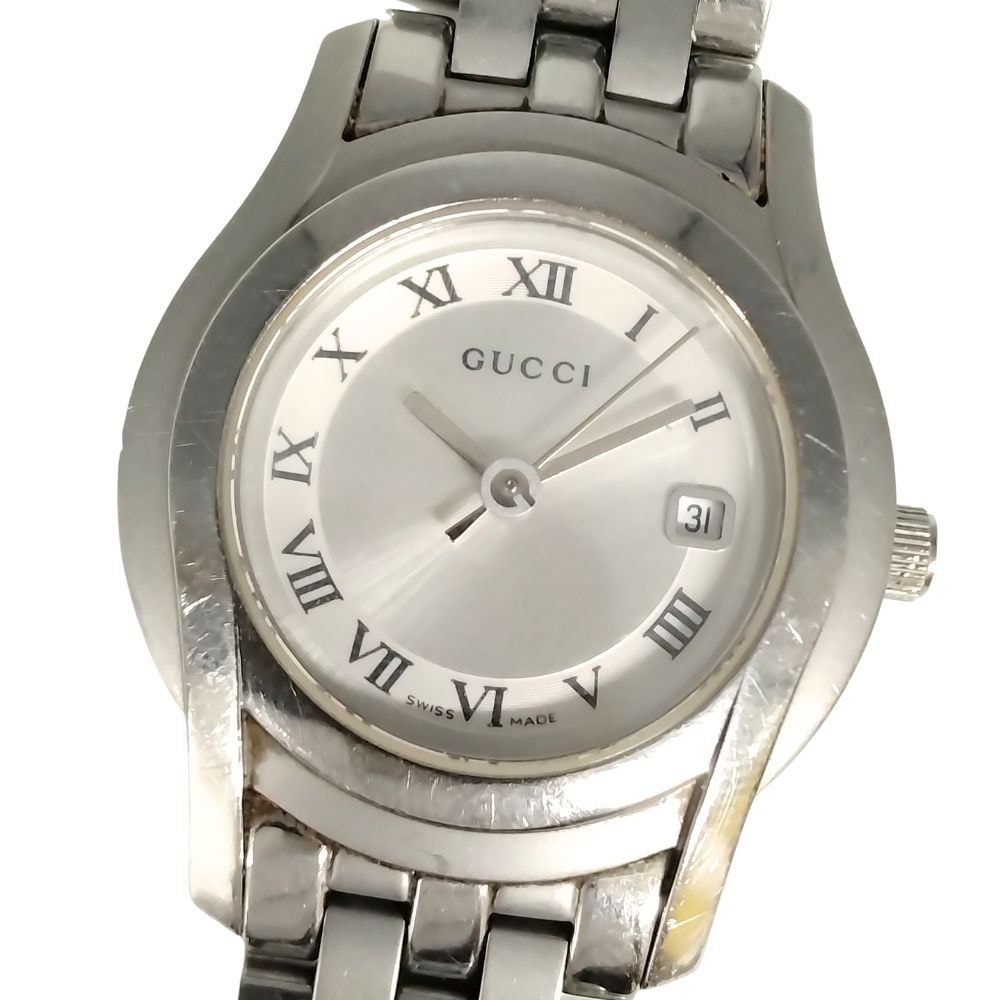 GUCCI グッチ 5500L クォーツ レディース 腕時計 C808