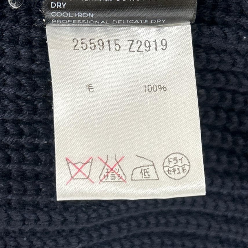 A (未使用に近い)】グッチ トムフォード期 255915 ネイビー ウール A (未使用に近い)】グッチ トムフォード期 255915 ネイビー ウール