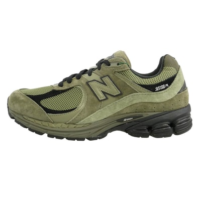 NEW BALANCE ニューバランス M2002ROL 2002R Dark Camo Dark Olivine Black スエード メッシュ スニーカー モスグリーン系 28.5cm【新古品】【未使用】【中古】