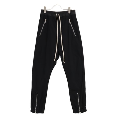 リックオウエンス RU01D3370-BA ブラック Bauhaus Jogger TECUATL TRACK PANT/トラックパンツ 44