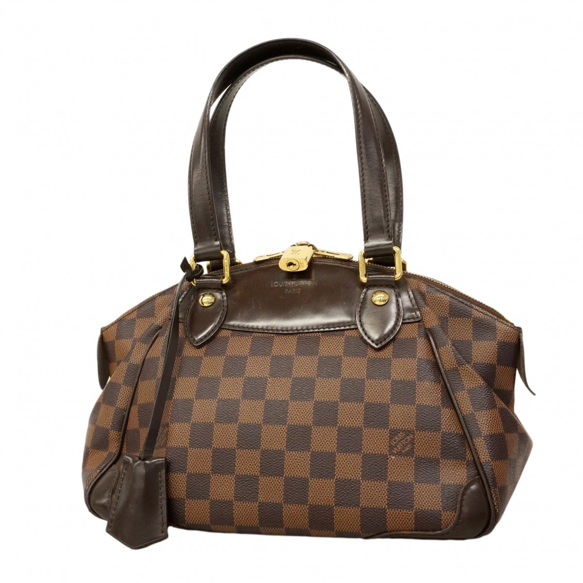 ★最終価格【6cd5747】ルイヴィトン ハンドバッグ ダミエ ヴェローナ PM N41117 エベヌ【中古】レディース