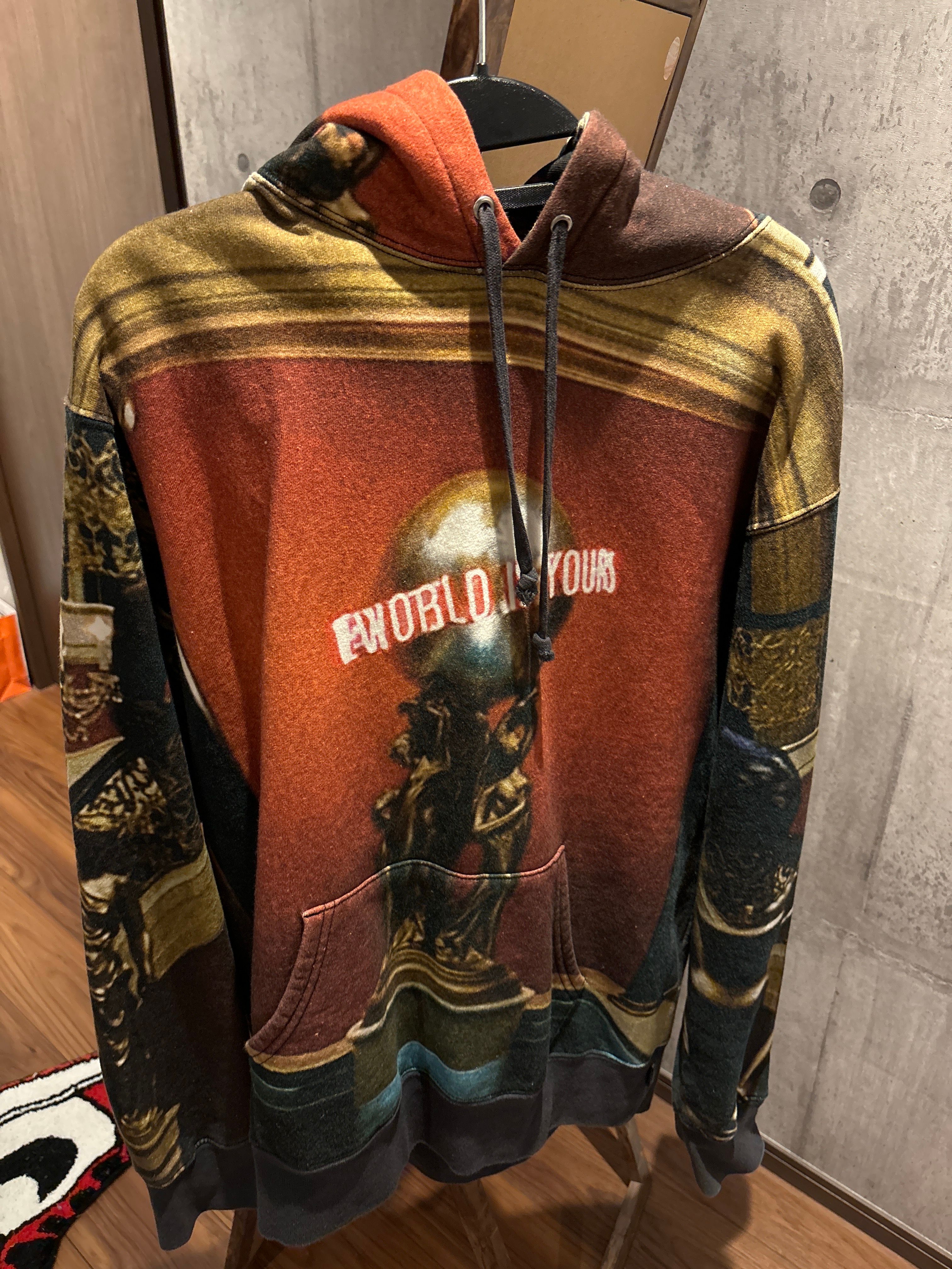 Supreme Scarface the World is Yours Hooded Sweatshirt "Multi"