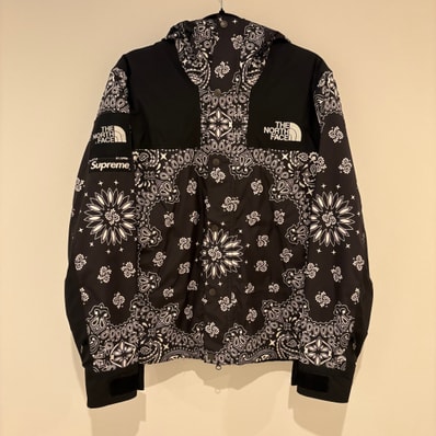 Supreme The North Face Bandana Mountain Parka "Black"