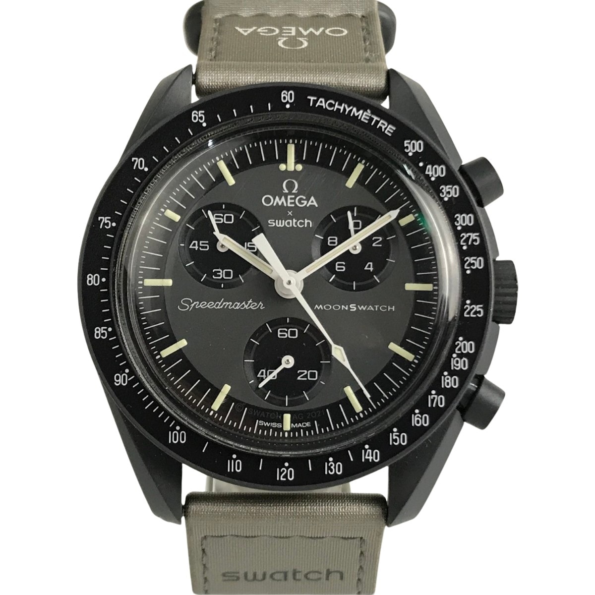 C (やや傷や汚れあり)】□□OMEGA×SWATCH 腕時計 MISSION TO MERCURY