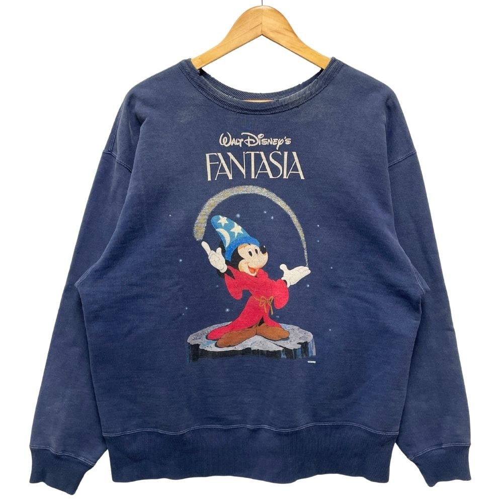 SAINT MICHAEL セントマイケル Disney Fantasia ミッキー 加工 スウェット 53393