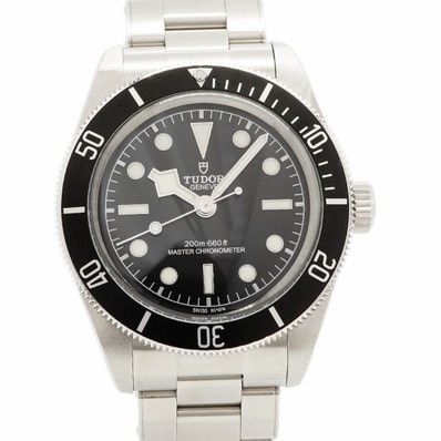 ★SALE【6wfb0164】チュードル ブラックベイ 7941A1A0NU 黒文字盤【中古】腕時計 メンズ
