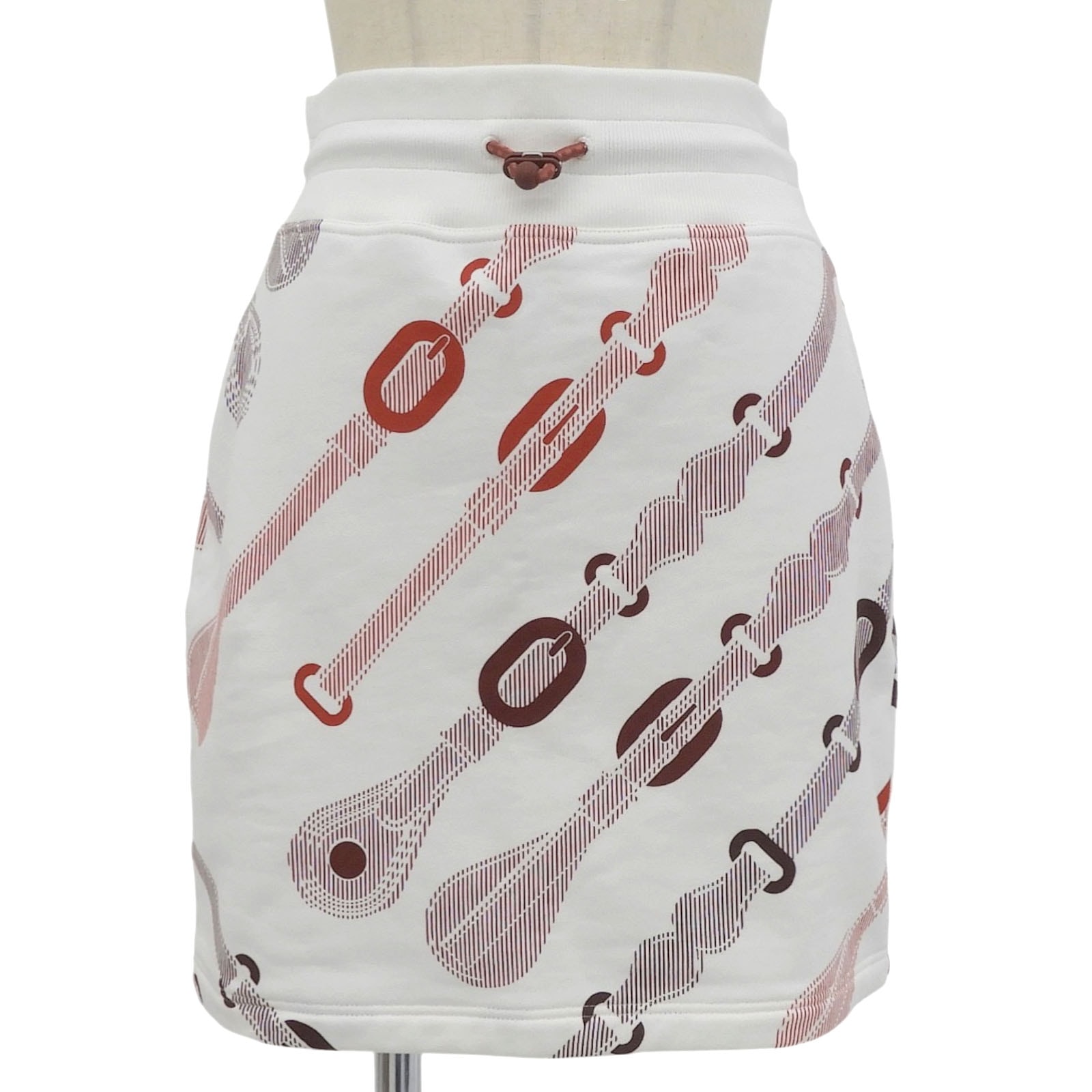 極美品 エルメス ミニスカート コーチング リミックス 36 5E4317DB