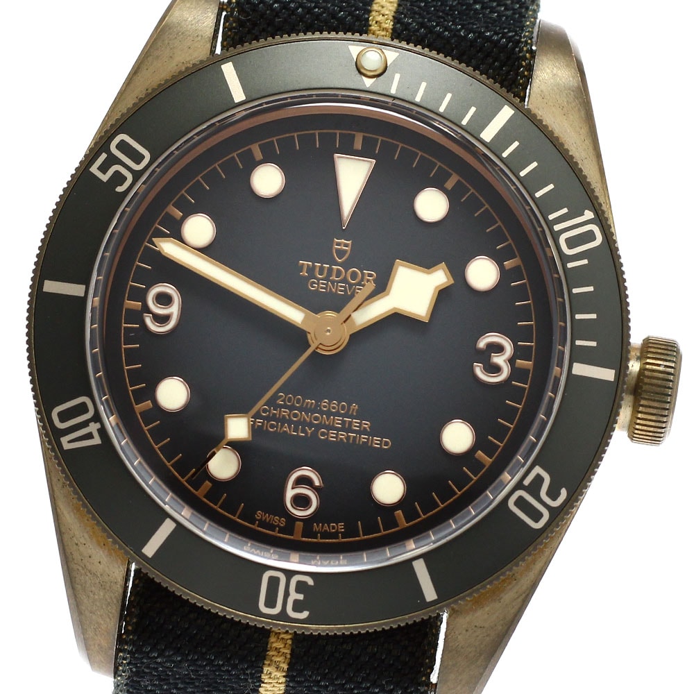 ☆良品 チュードル ヘリテージ ブラックベイ 79250BA メンズ 【中古】