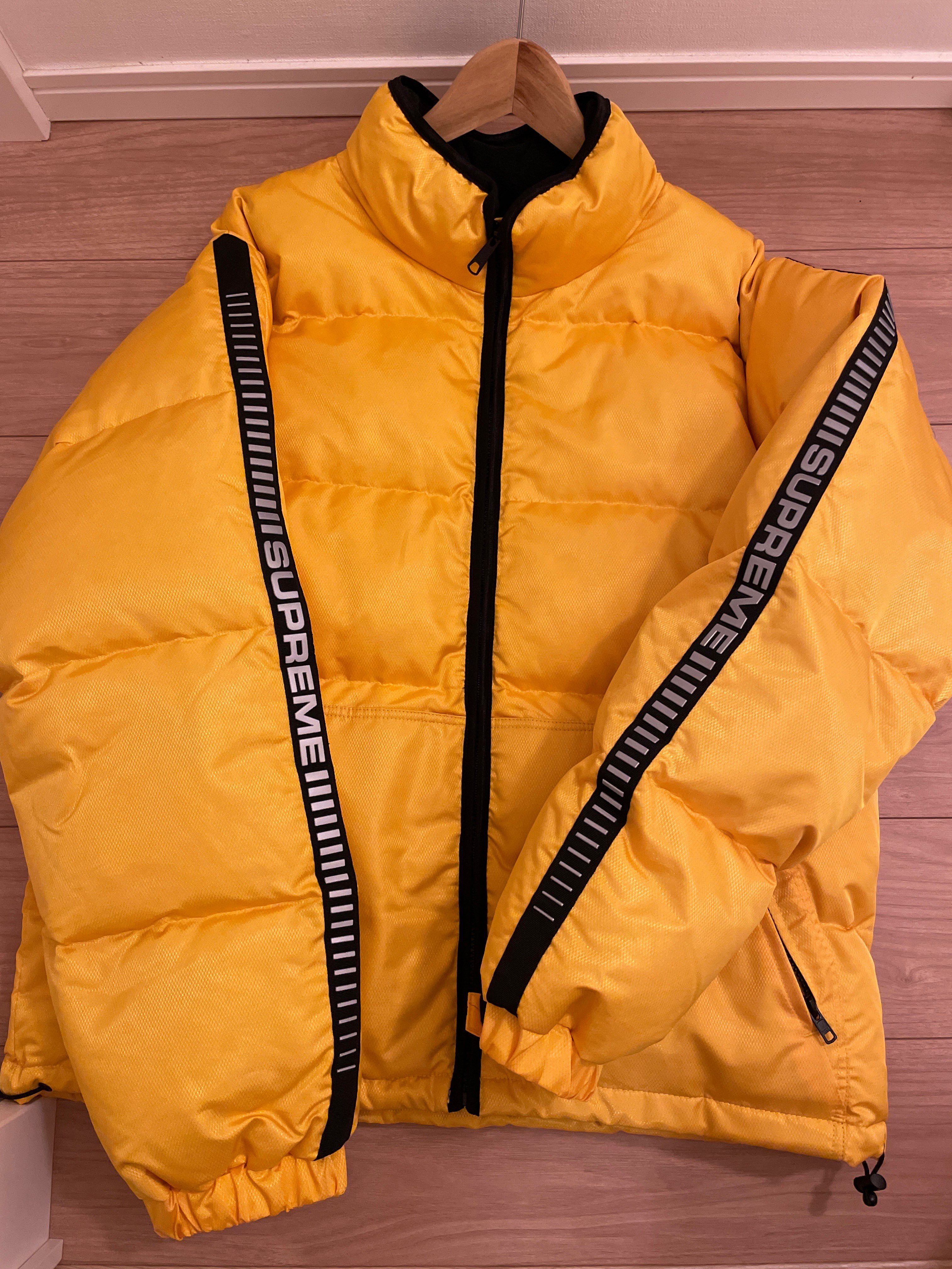 Supreme / Nike® Reversible Puffy Jacket "Yellow"