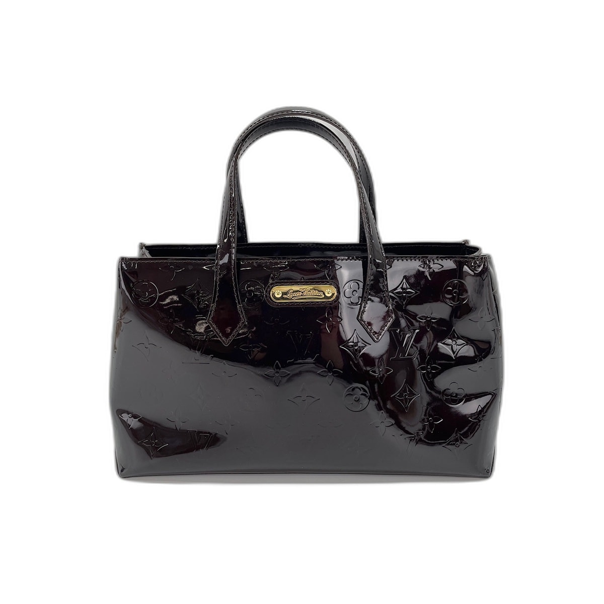 ヴィトン LV ウィルシャー ハンドバッグ ヴェルニ【中古】