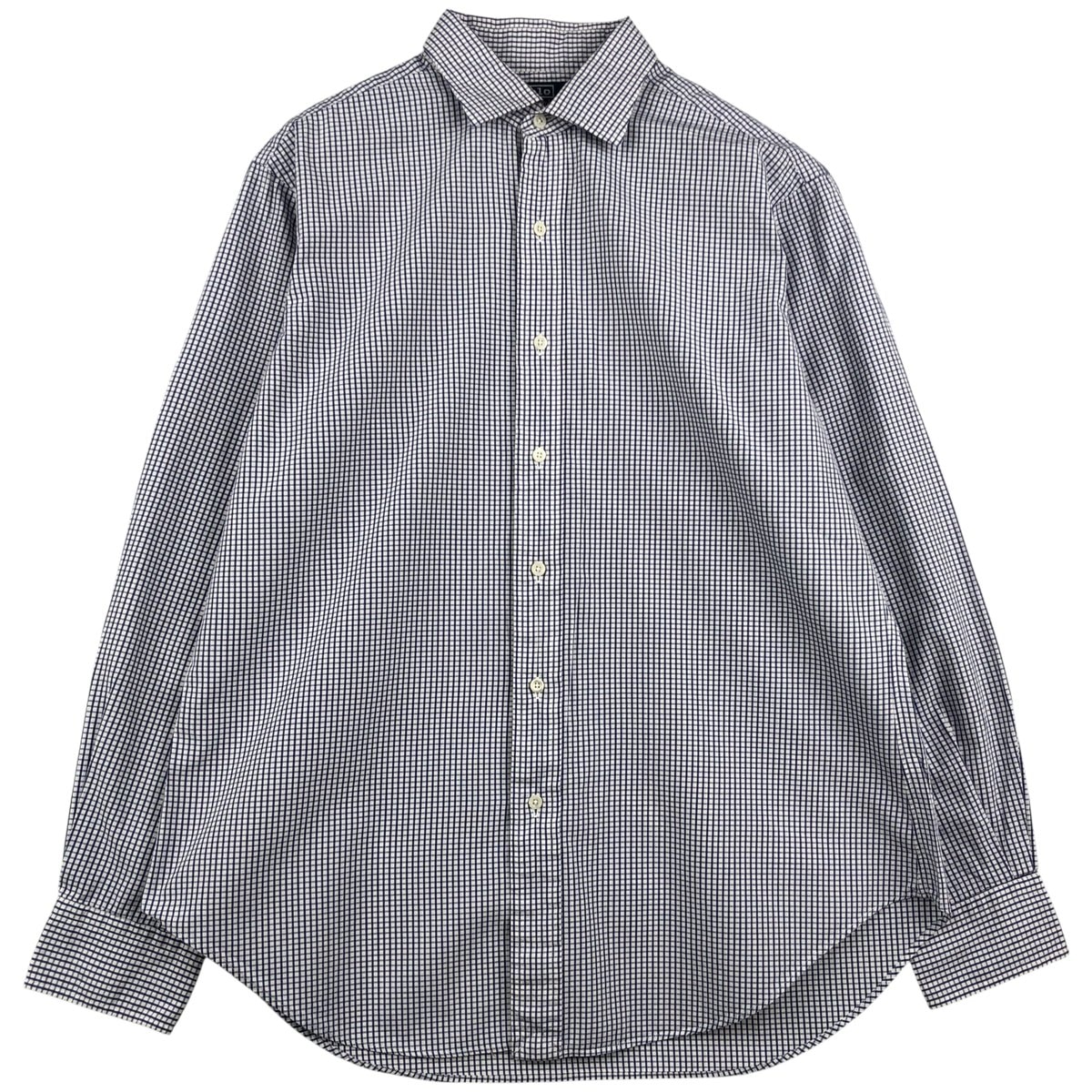 古着 ラルフローレン Ralph Lauren POLO by Ralph Lauren PHILIP 長袖 コットンチェックシャツ メンズL相当/eaa610700