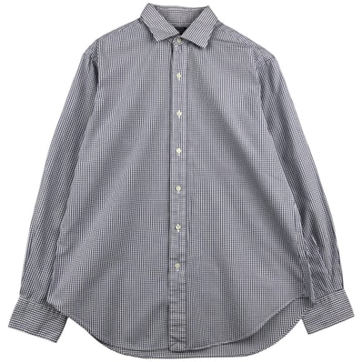 古着 ラルフローレン Ralph Lauren POLO by Ralph Lauren PHILIP 長袖 コットンチェックシャツ メンズL相当/eaa610700
