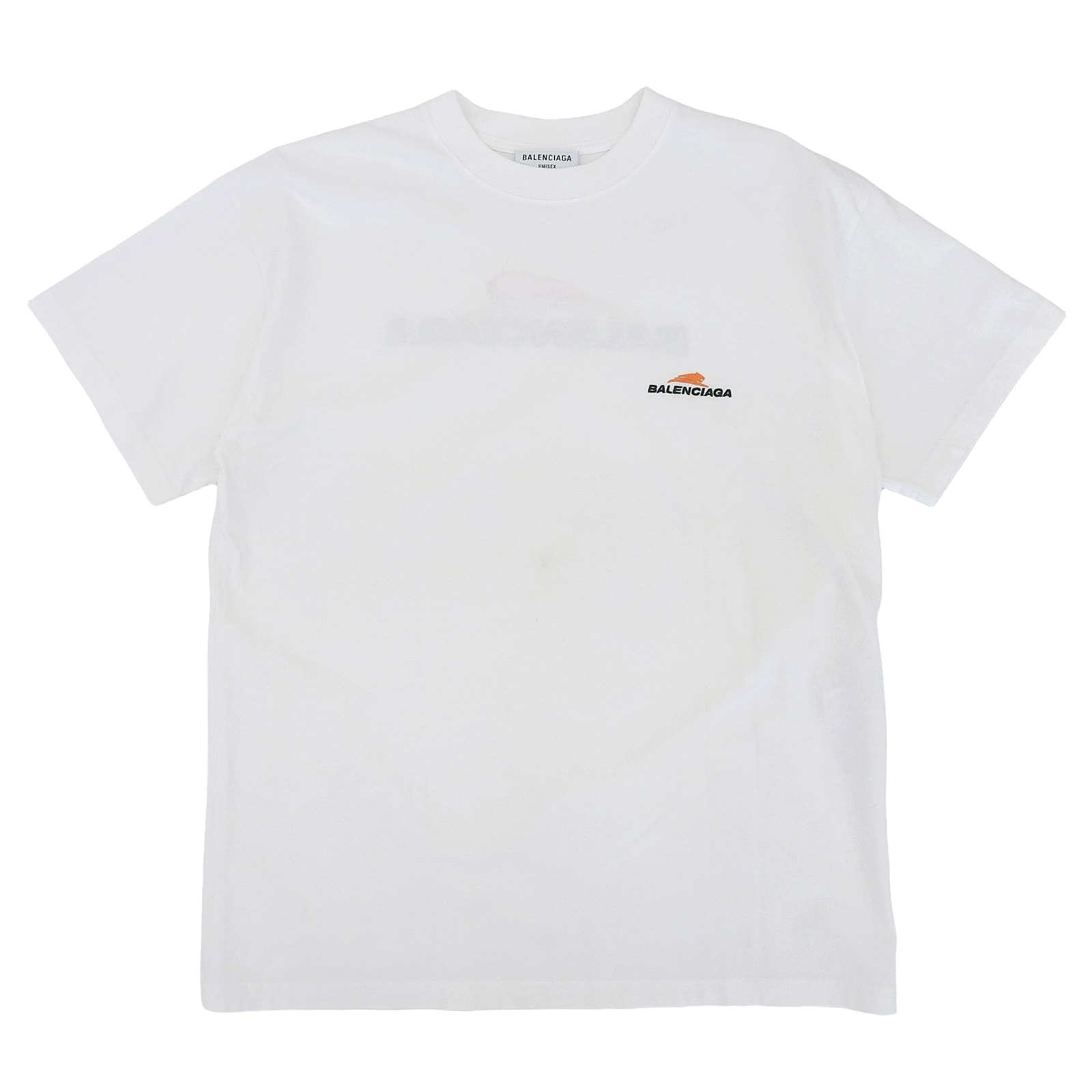 極美品 バレンシアガ 半袖Tシャツ ホワイト メンズ M 612965