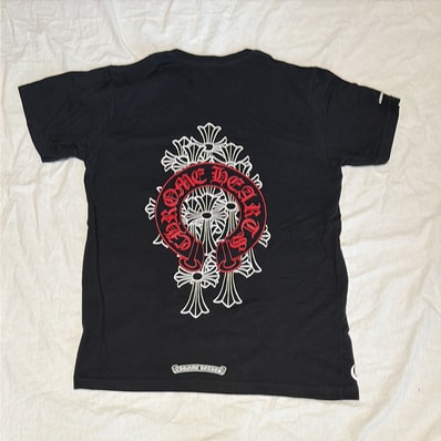 Chrome Hearts Cemetery Horseshoe T-shirt "Black"