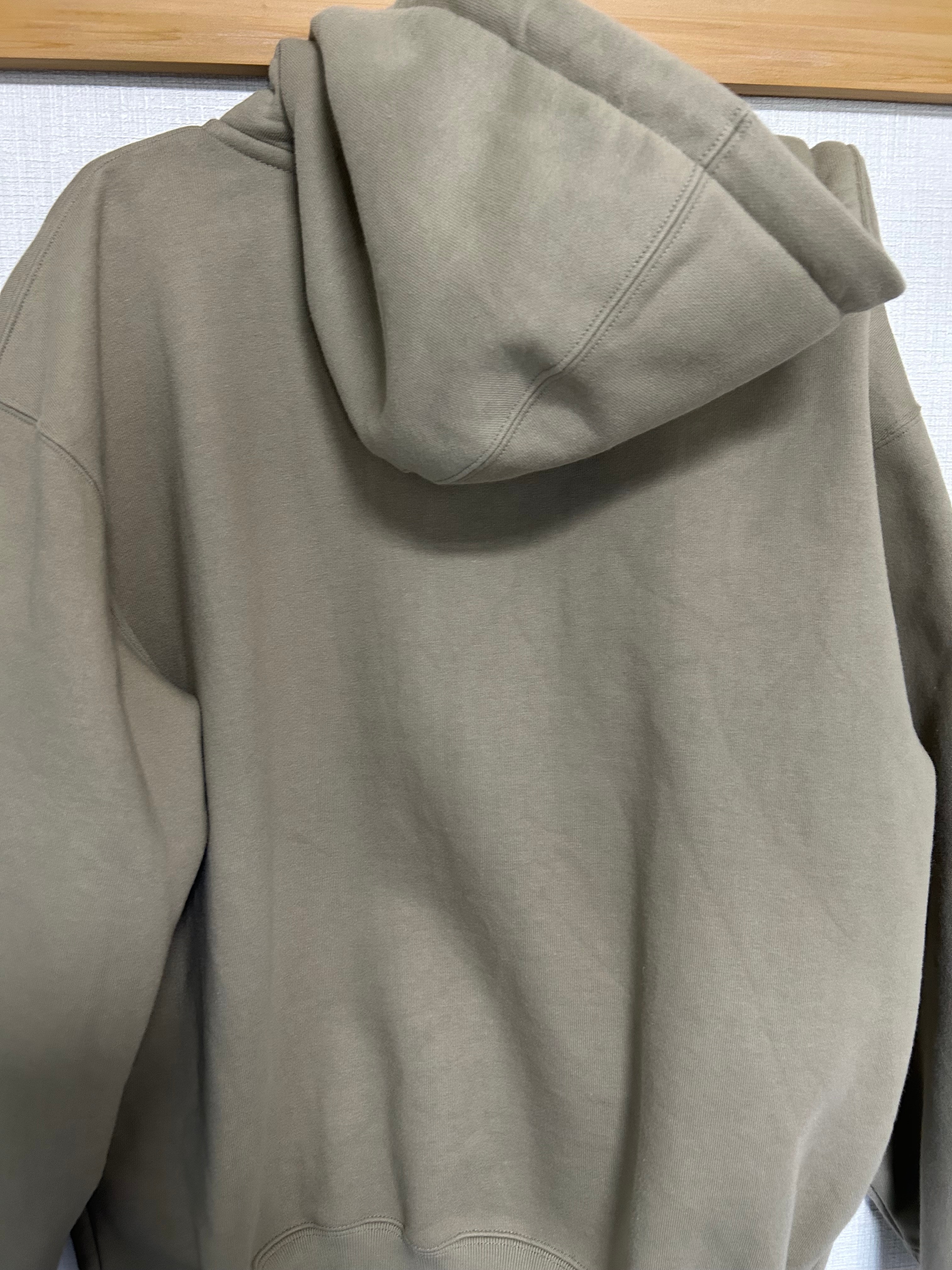 Supreme x Champion Zip Up Hooded Sweatshirt "Tan"