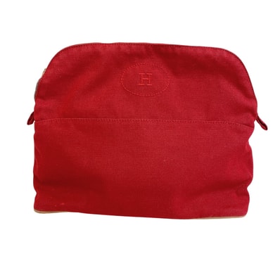 エルメス HERMES ポーチ ボリードポーチ GM レッド