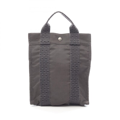 エルメス HERMES エールライン アドPM リュックサック バックパック バッグ ナイロンキャンバス レディース グレー系 101120M 【中古】