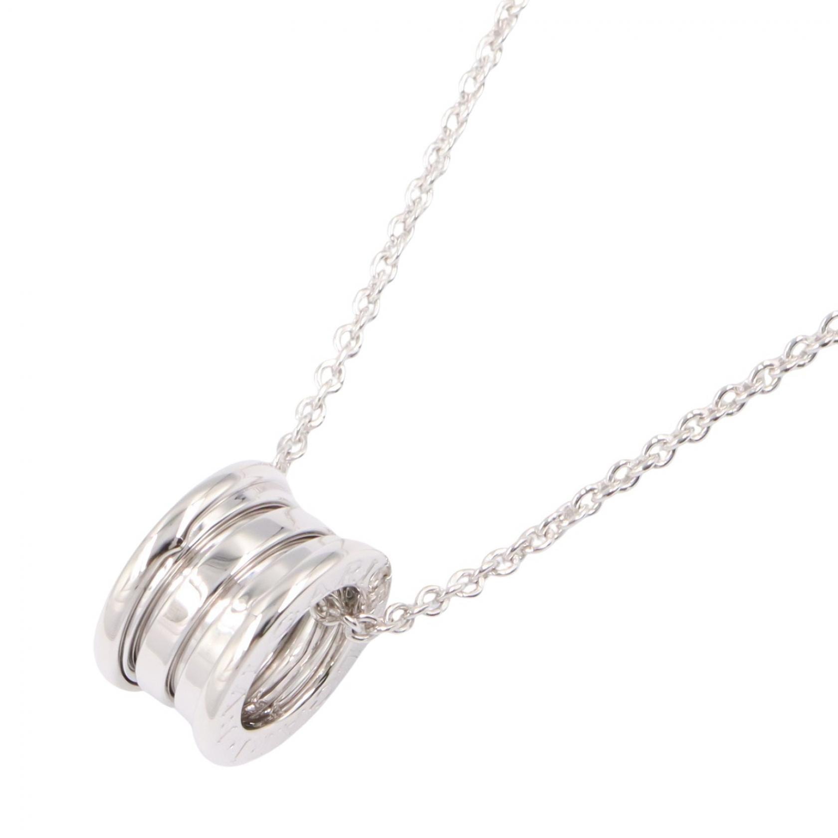 ブルガリ BVLGARI b-zero1 ビーゼロワン ネックレス ネックレス ジュエリー K18WG(ホワイトゴールド) レディース シルバー系 【中古】
