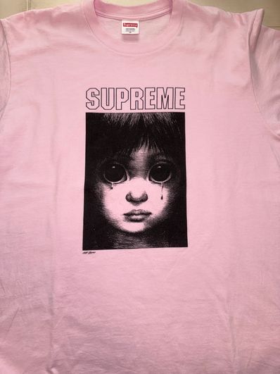 Supreme Margaret Keane Teardrop Tee "Light Pink"