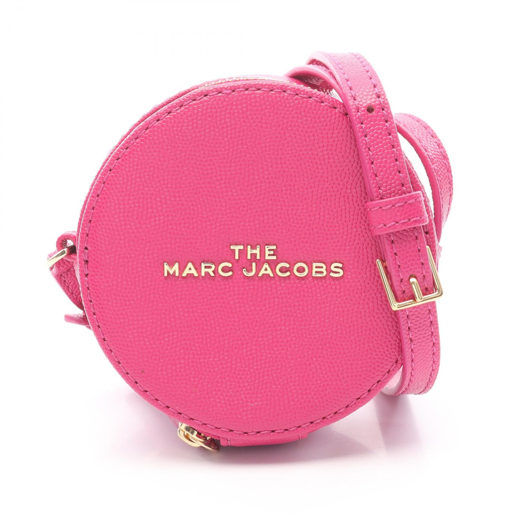 マークジェイコブス MARC JACOBS THE HOT SPOT ショルダーバッグ バッグ レザー レディース ピンク系 【中古】