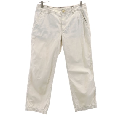 L.L.Bean エルエルビーン 八分丈 パンツ 9 オフホワイト系 アウトドア