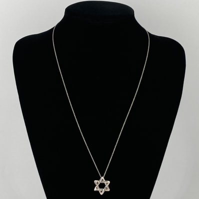 TIFFANY&Co.(ティファニー) スターオブダビデ Ag925 ネックレス 2.85g シルバー