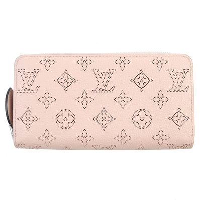 Louis Vuitton Zippy Wallet Mahina Leather "Magnolia"