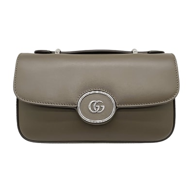 GUCCI グッチ ショルダーバッグ 2WAY ダブルG 739722 ブラウン レディース 【中古】