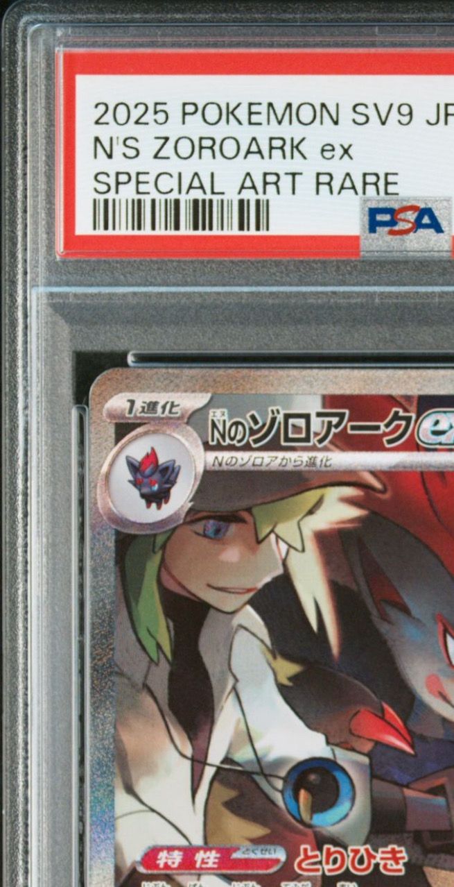 N'S Zoroark Ex #185 2025 Pokemon Jtg En-Journey Together PSA