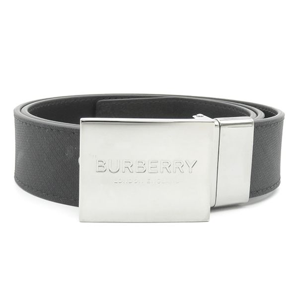 バーバリー  ベルト  ロンドンチェック リバーシブル 34/85 80