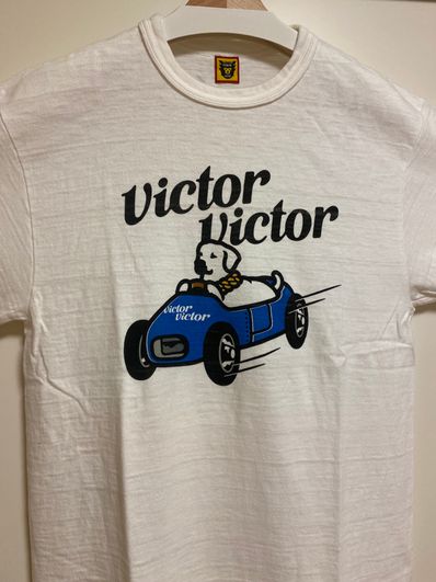 HUMAN MADE x Victor Victor T-Shirt "White" XX25TE010