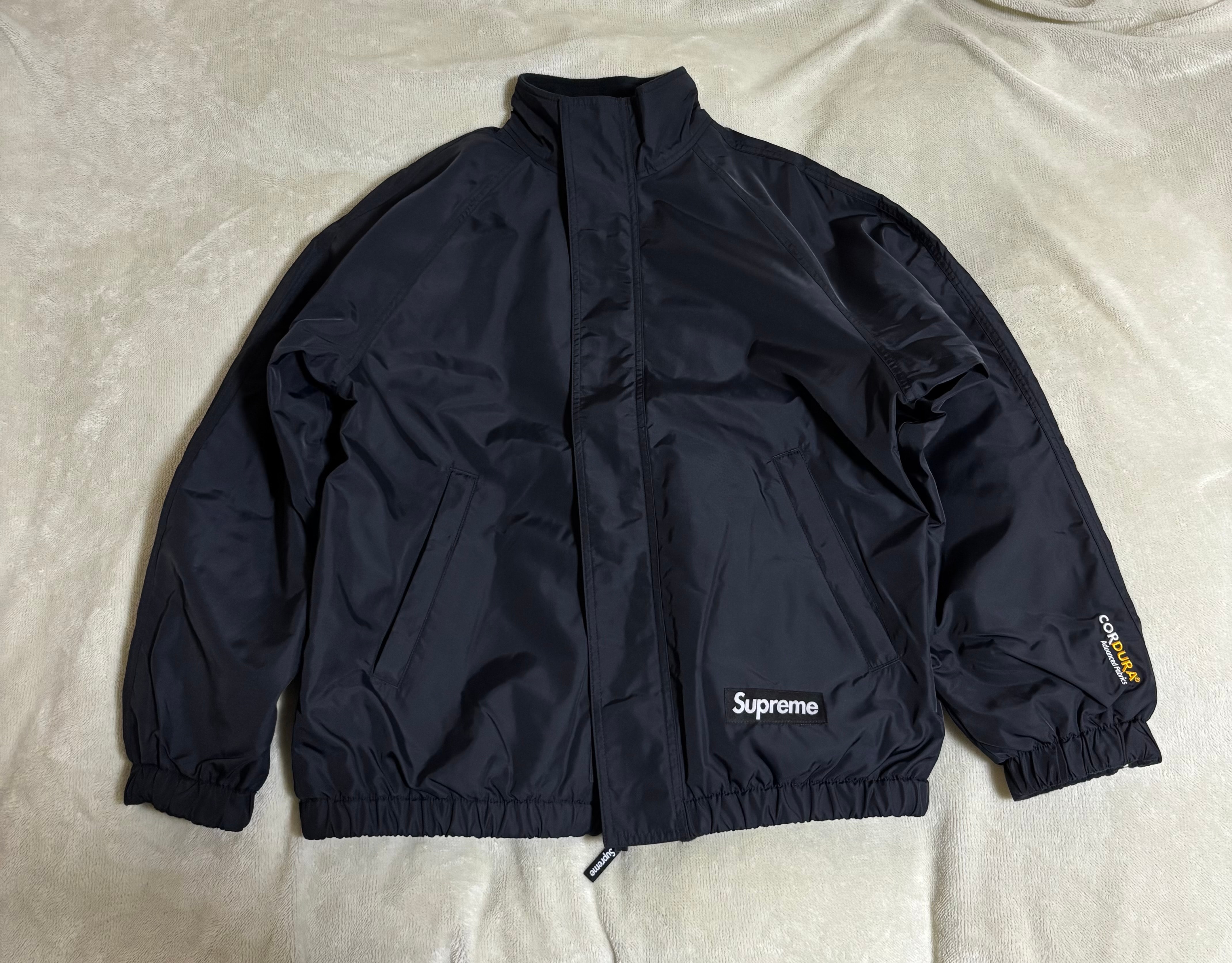 Supreme Polartec Reversible Track Jacket "Black"