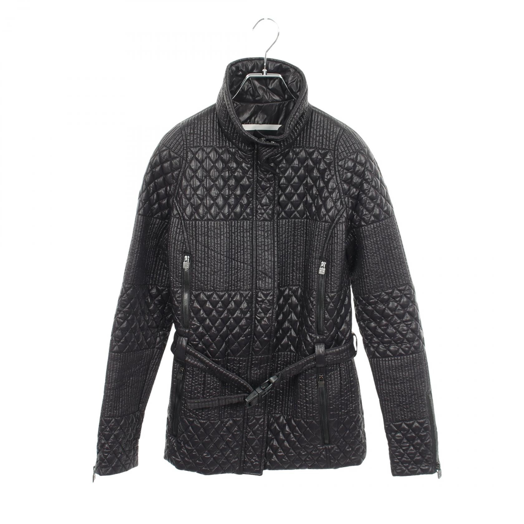 シャネル CHANEL スポーツライン 衣料品 アウター ナイロン レディース ネイビー系 P33798 【中古】