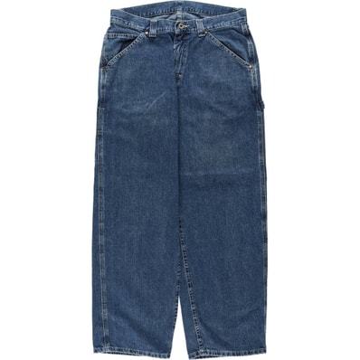 古着 リー Lee DUNGAREES デニムペインターパンツ メンズw34相当/rab181023