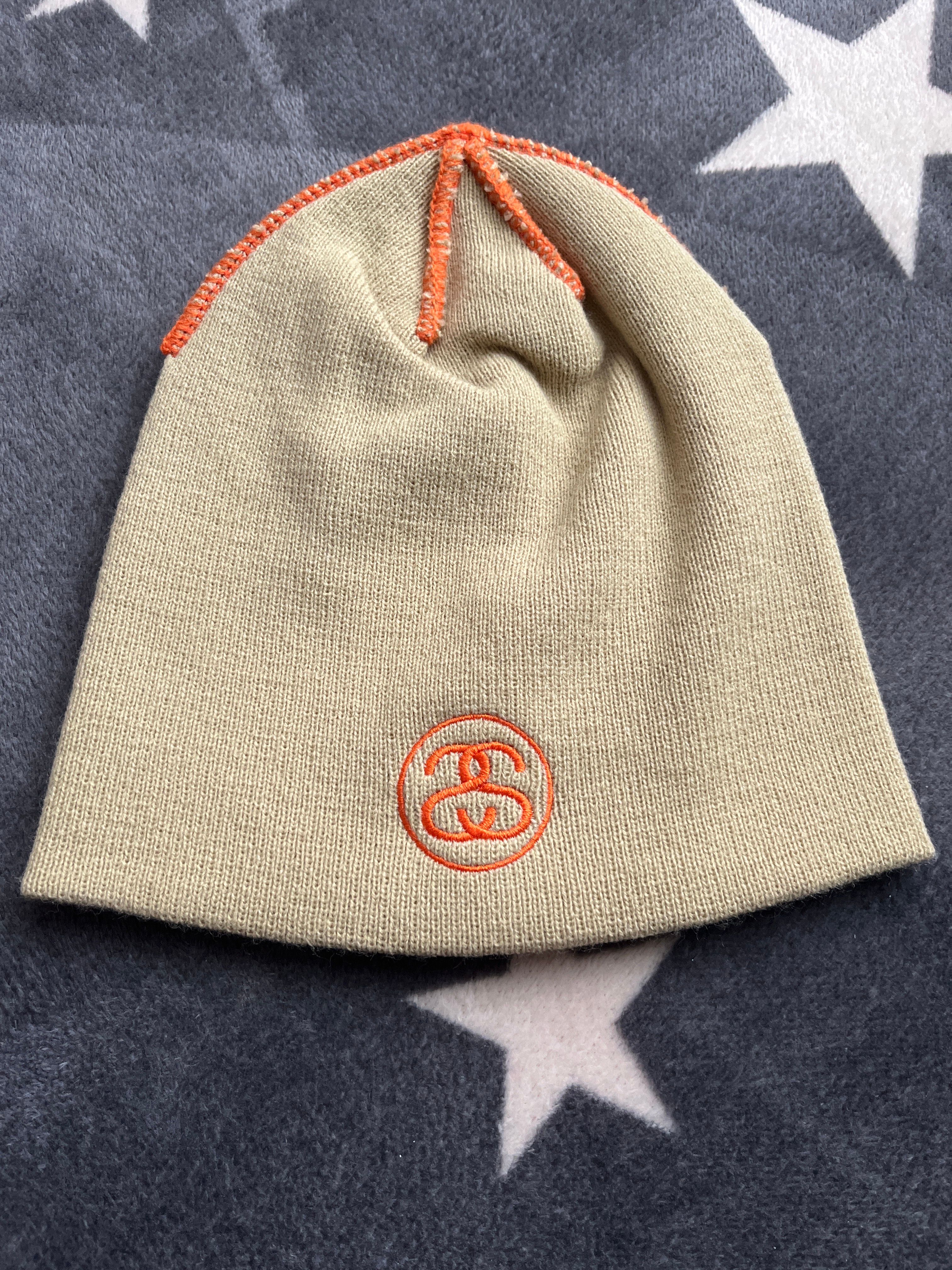 Stussy Skullcap Exposed Stitch "Khaki"