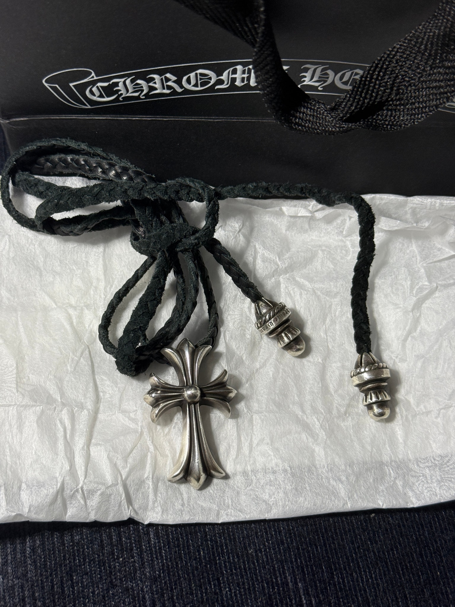 Chrome Hearts CH Cross Small Pendant "Silver"