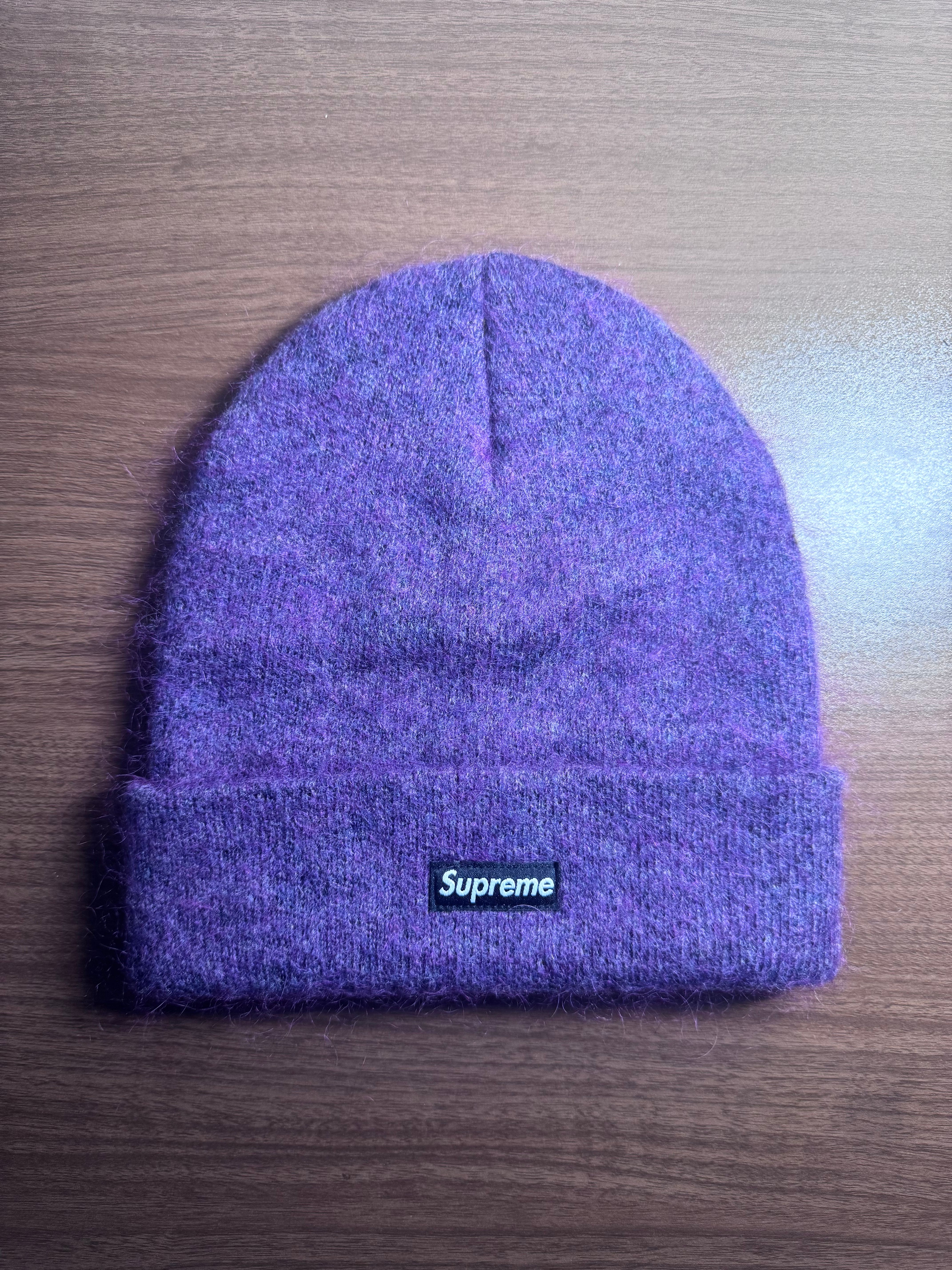 Supreme Mohair Beanie "Purple"