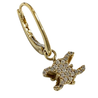 セリーヌ レディース 片耳 ピアス トリオンフ ソリテール スパークル 1個のみ