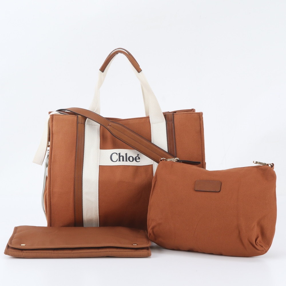 ■極美品 クロエ マザーズバッグ C90411 トート バッグ