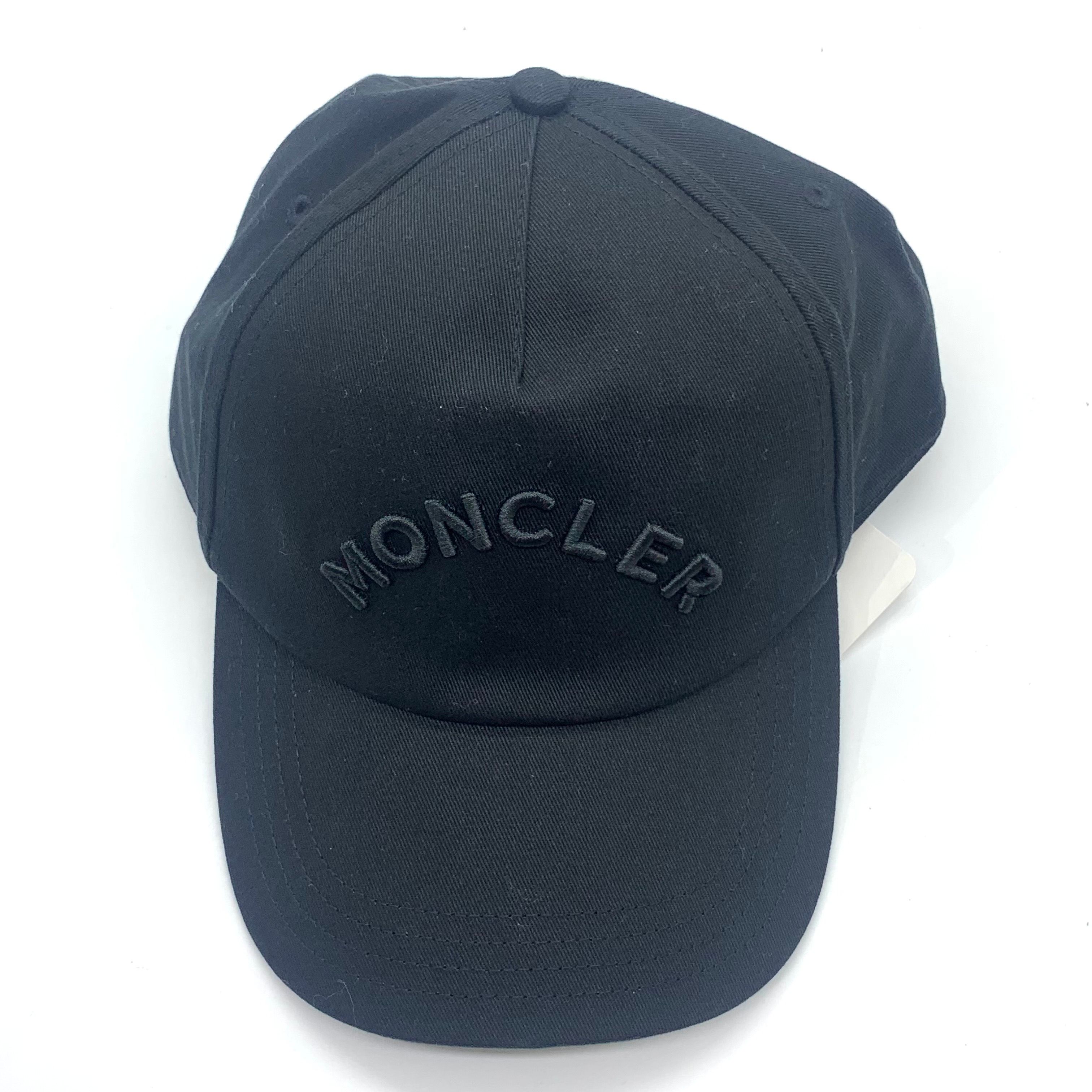 Moncler Logo Basball cap 24SS Black