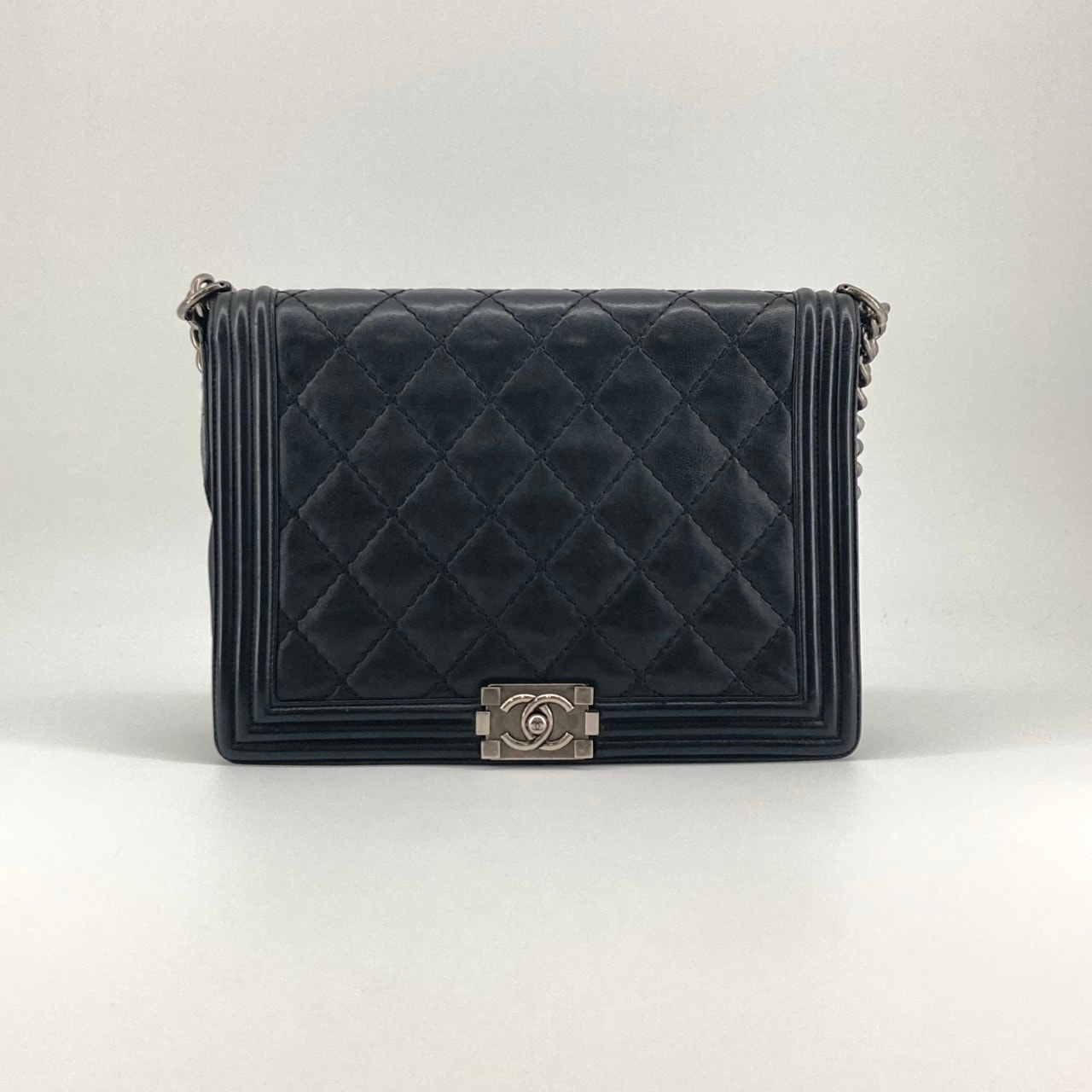 CHANEL(シャネル) ボーイシャネル 18番台 ショルダーバッグ ブラック